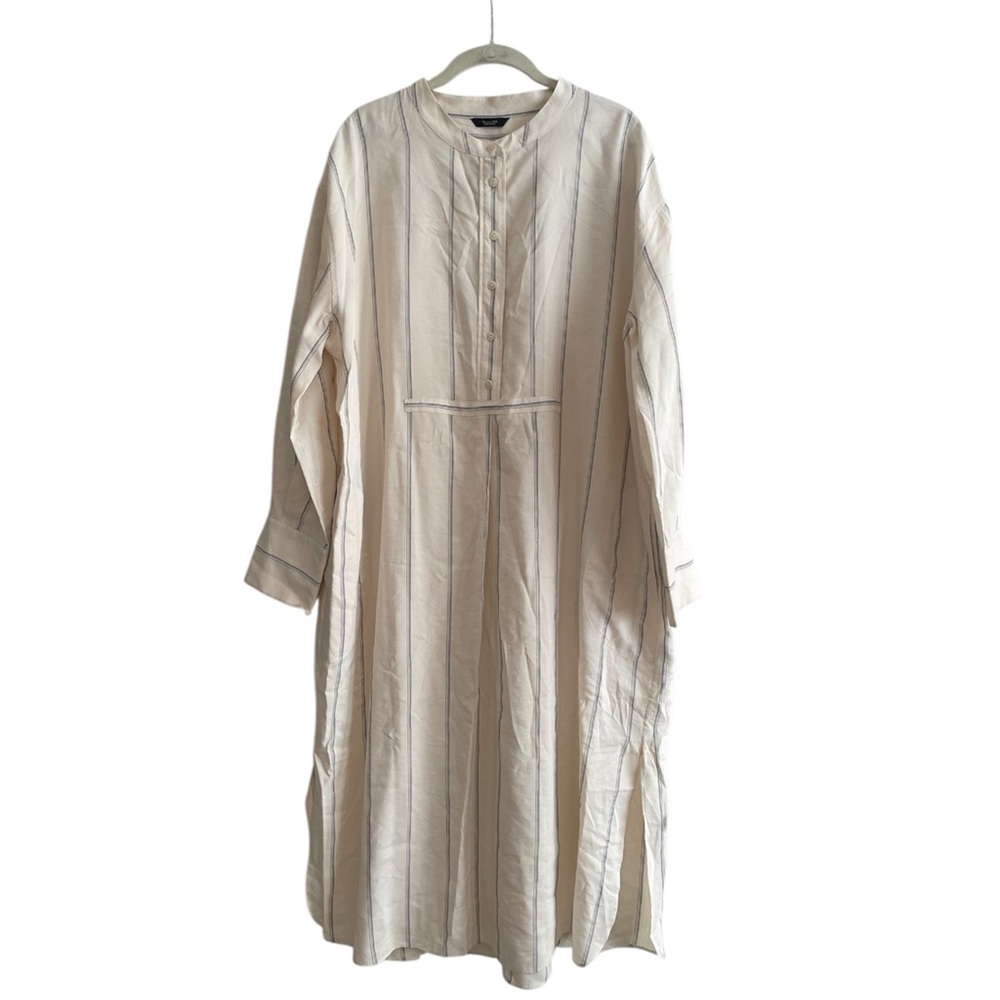 Massimo Dutti Size Medium Linen Dress
